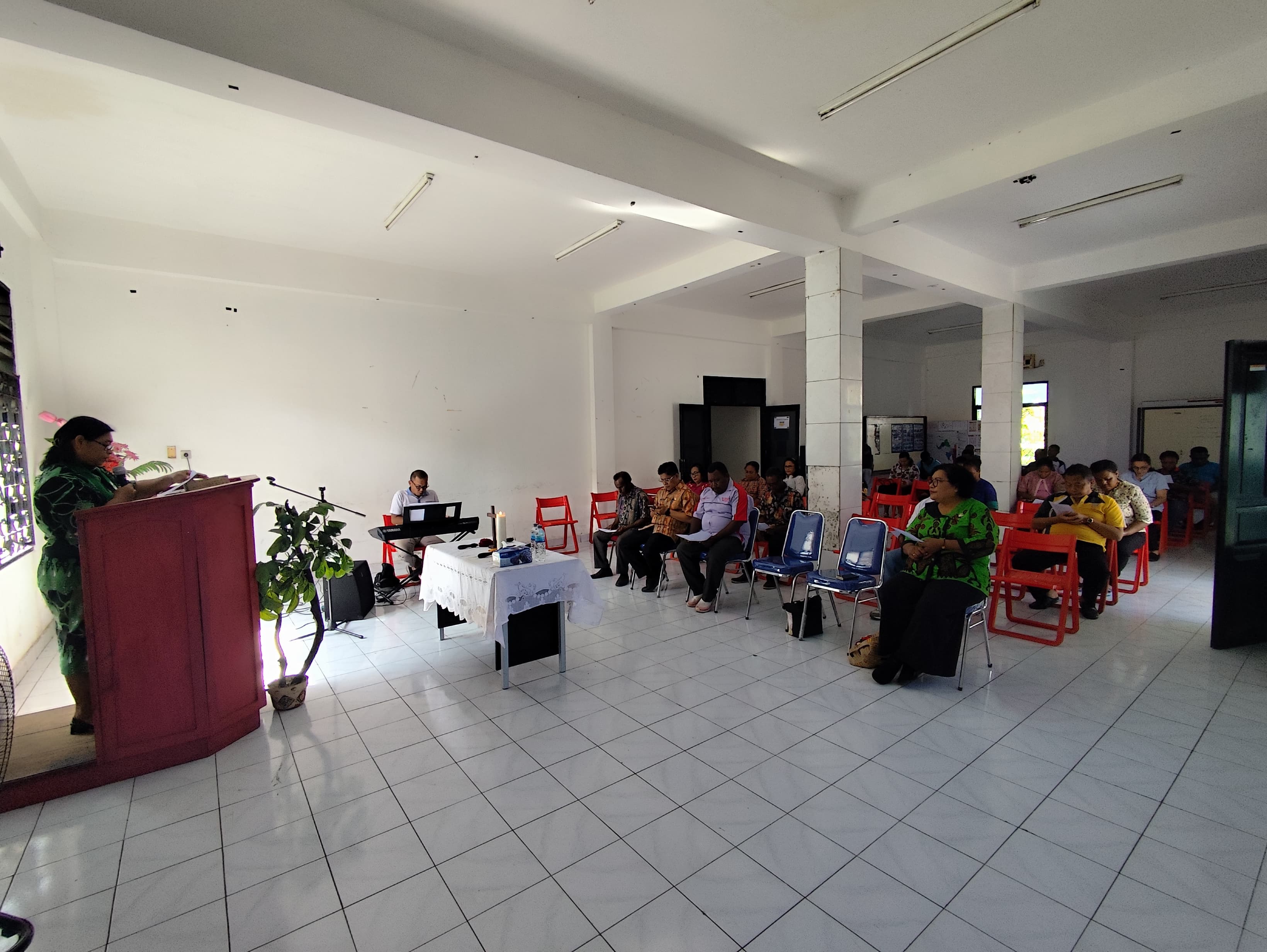 Ibadah Bintal (Bina Mental dan Spiritual) KRISTEN DISPERDAGIN Prov. Papua